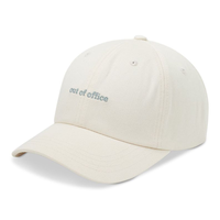 Tentree Women's Slogan Peak Cap Front_Angled_Left