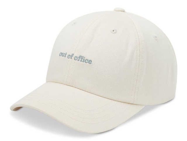 Tentree Women's Slogan Peak Cap Front_Angled_Left