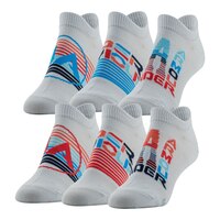 Under Armour Women's Essential No Show Socks, 6 pk Front_Three_Fourths_Angled_Left