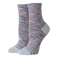 Stance Women's Blended Quarter Socks Front_Three_Fourths_Angled_Left