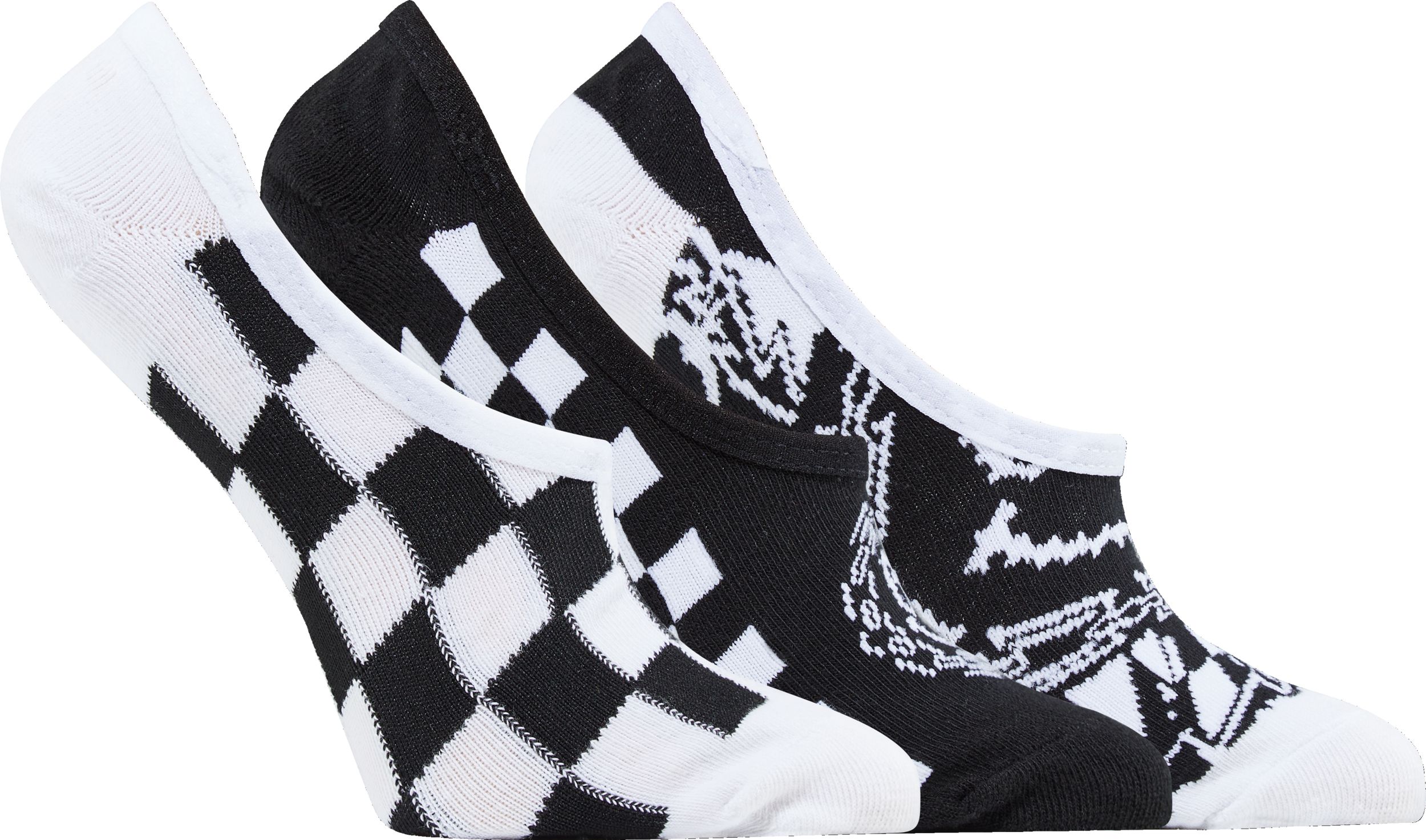 Vans Women's Canoodle Invisible Socks 3pk