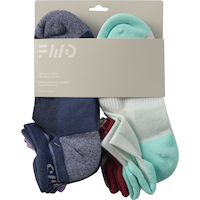 FWD Women's Rise No Show Socks - 6 pk Front_Flat