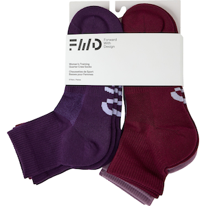FWD Women's Athletic Quarter Socks - 6 pk