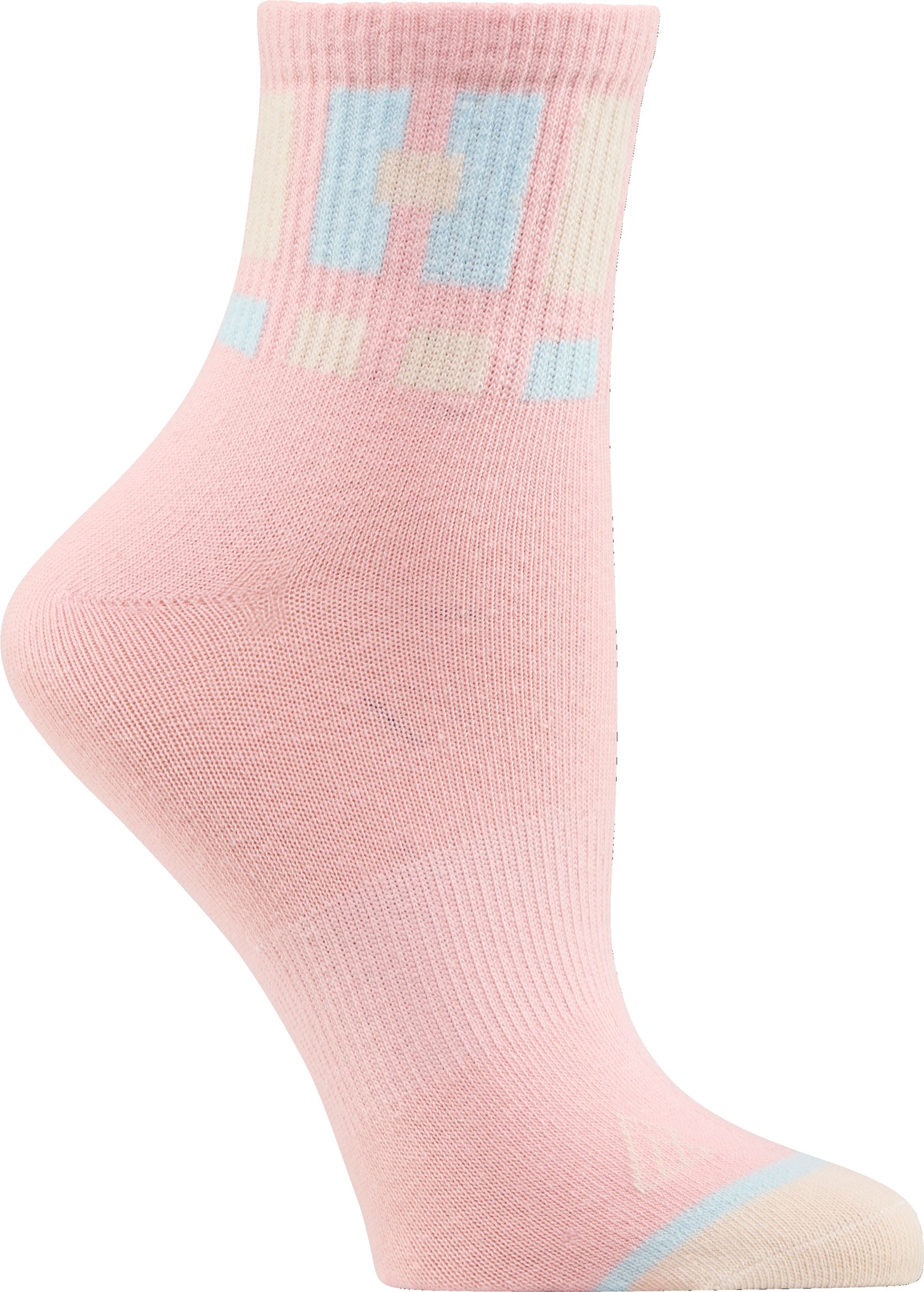Ripzone Women's Blocks Quarter Socks - 3pk