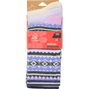 Ripzone Women's Animals Crew Socks - 3pk