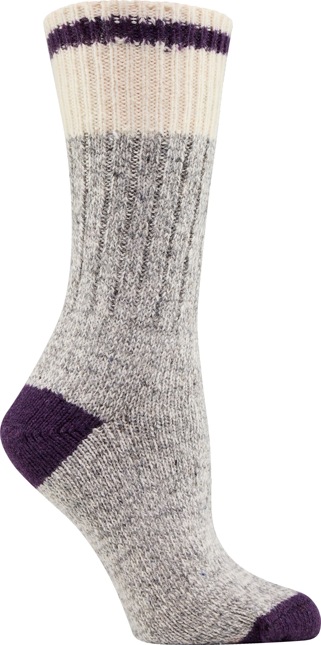 Woods Women's Saddleback Hiking Crew Socks - 2 pk