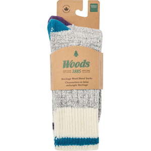 Woods Women's Saddleback Hiking Crew Socks - 2 pk