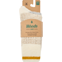 Woods Women's Saddleback Hiking Crew Socks - 2 pk