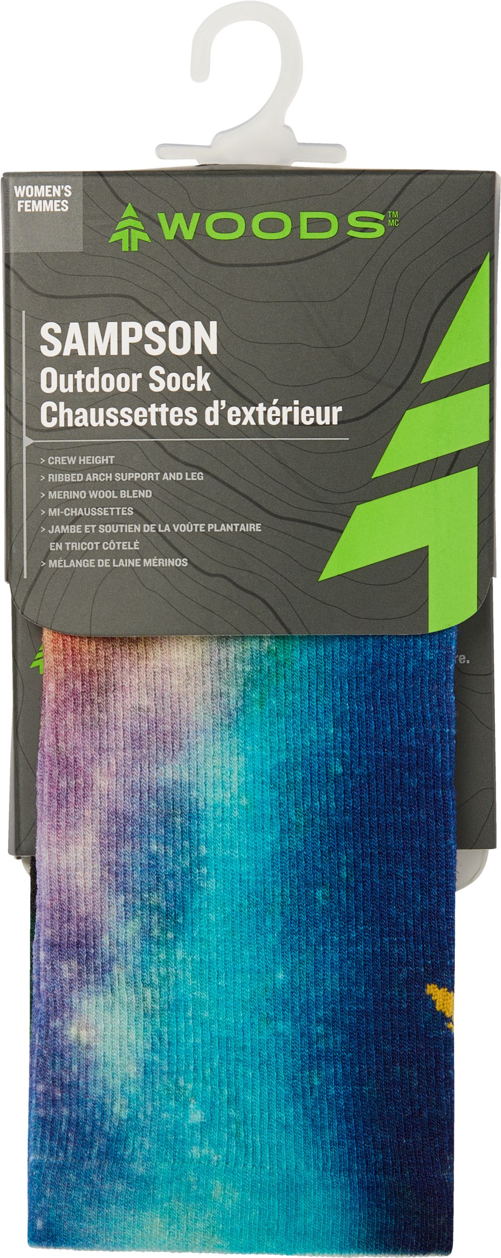 Woods Women's Sampson Everyday Crew Socks