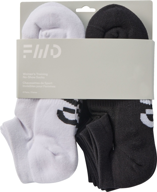 FWD Women's Athletic No Show Socks - 6 pk