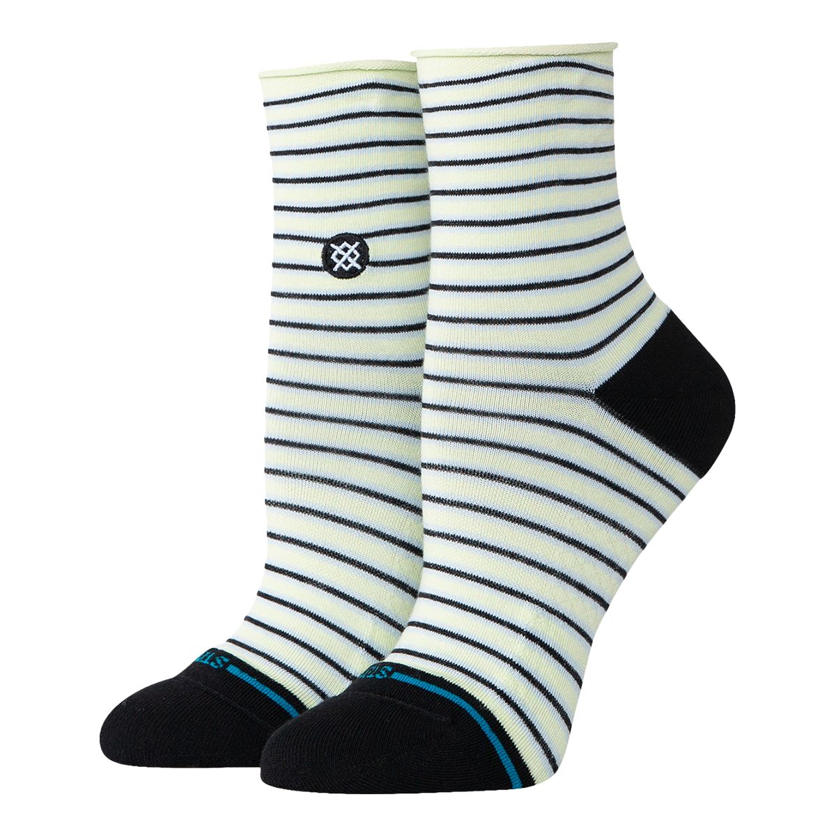 Stance Women's Fade Quarter Crew Socks