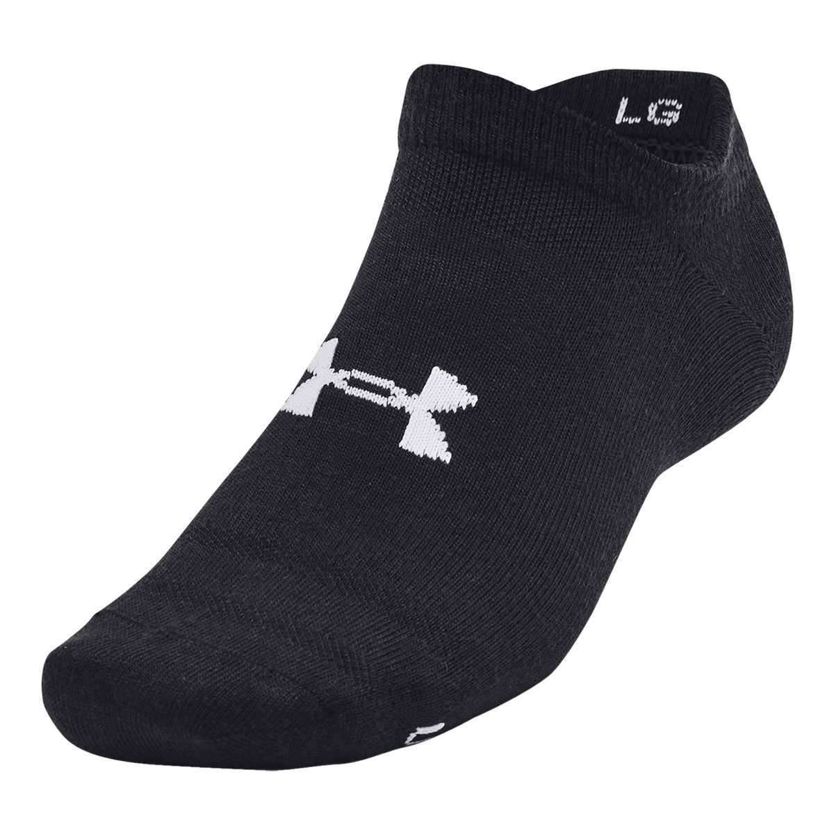 Under Armour Unisex Essential Lightweight No Show Socks - 6 Pack