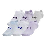 Under Armour Women's Essential Lightweight No Show Socks - 6 Pack Front_Three_Fourths_Angled_Left