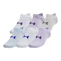 Under Armour Women's Essential Lightweight No Show Socks - 6 Pack Front_Three_Fourths_Angled_Left