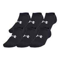 Under Armour Women's Training Cotton No Show Socks - 3 Pack Front_Three_Fourths_Angled_Left