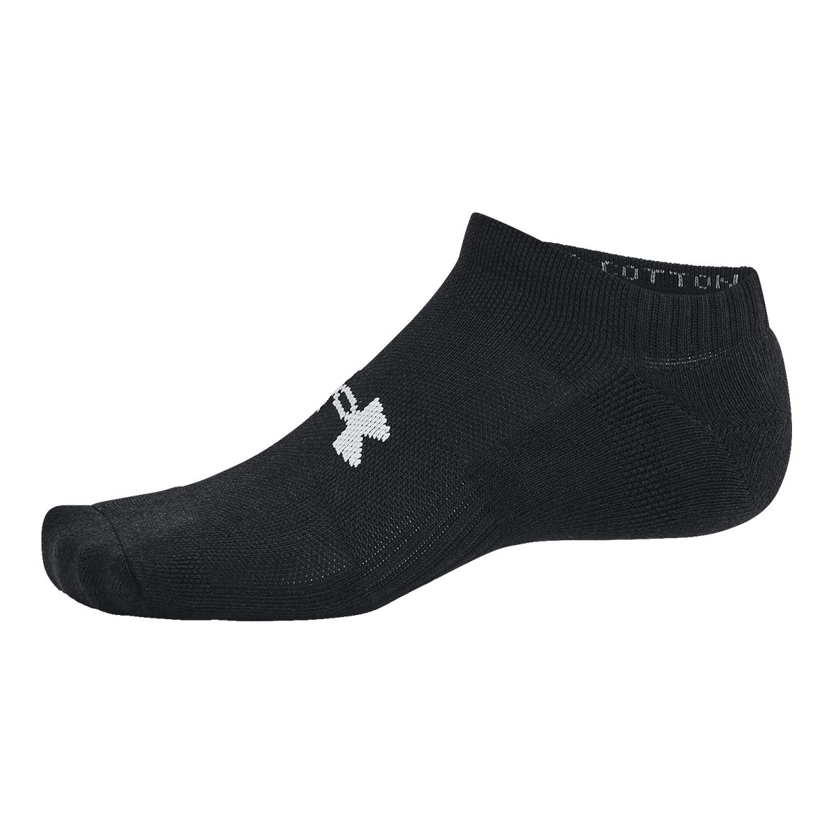 Under Armour Women's Training Cotton No Show Socks - 6 Pack