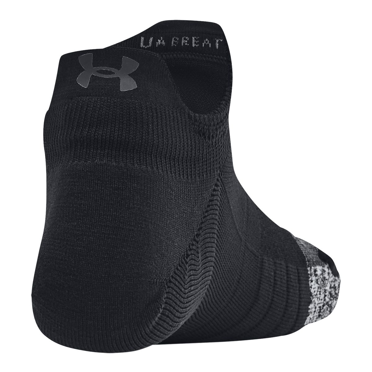 Under Armour Women's Breathe No Show Tab Socks - 3 Pack