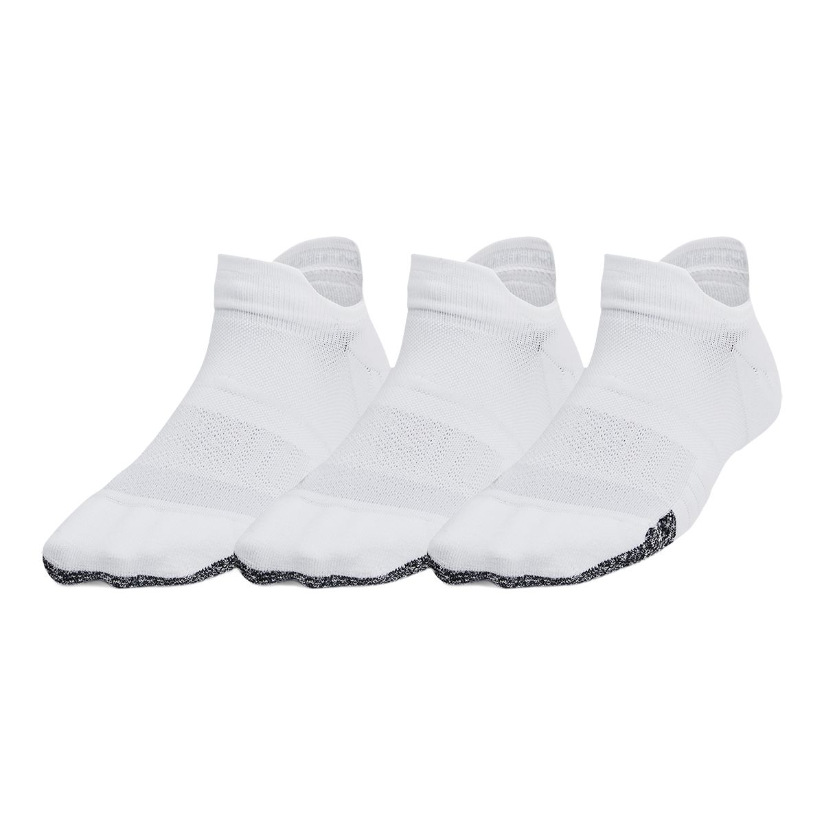 Under Armour Women's Breathe No Show Tab Socks - 3 Pack