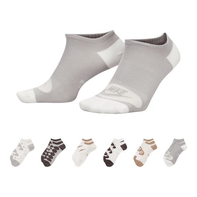 Nike Women's Everyday Lightweight Training No Show Socks - 6 Pack