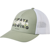 Woods Women's Heritage Trucker Hat Front_Angled_Left