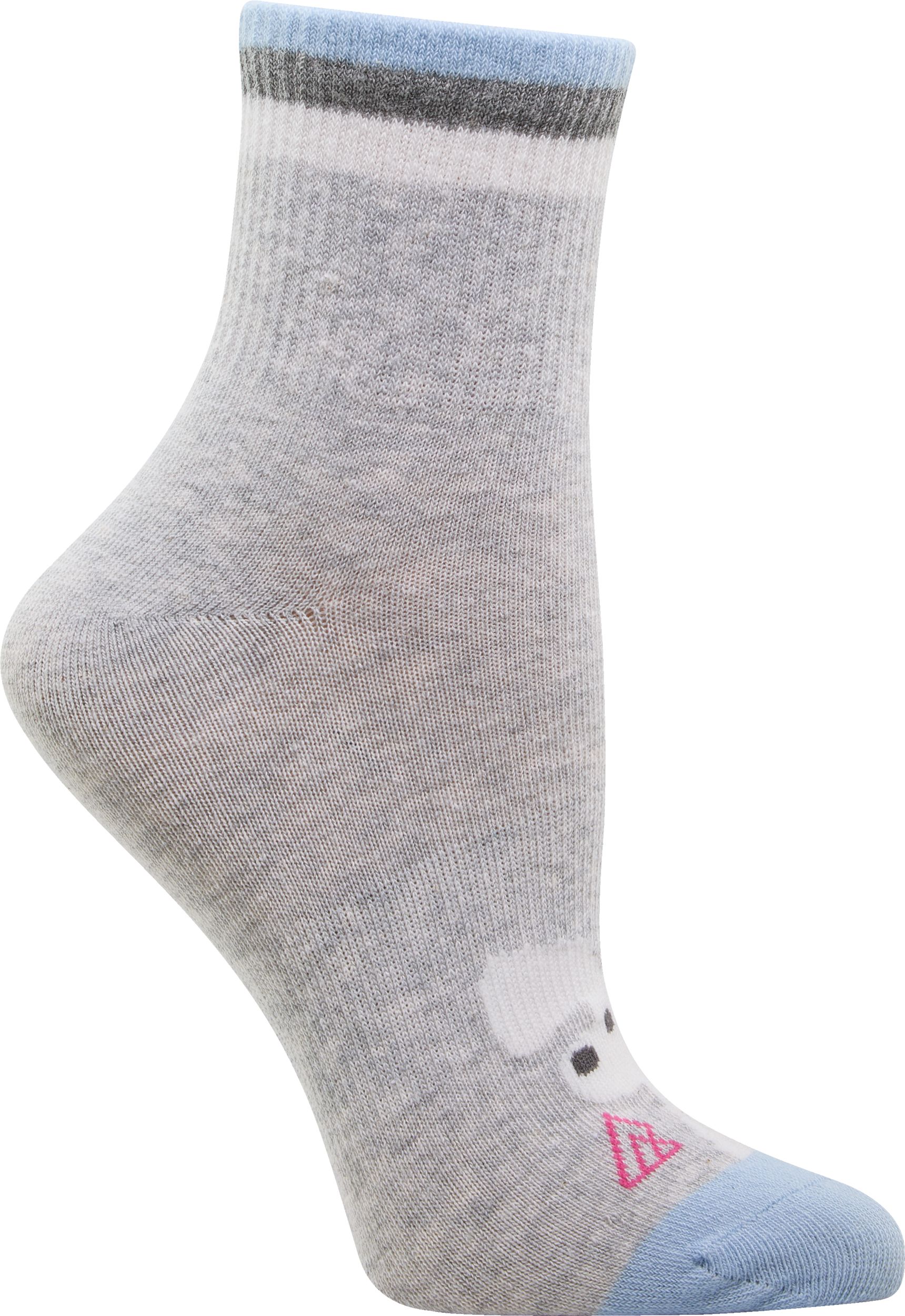 Ripzone Women's Animals Quarter Crew Socks - 3 Pack