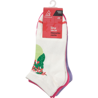 Ripzone Women's Fruits No Show Socks - 3 Pack Front_Flat