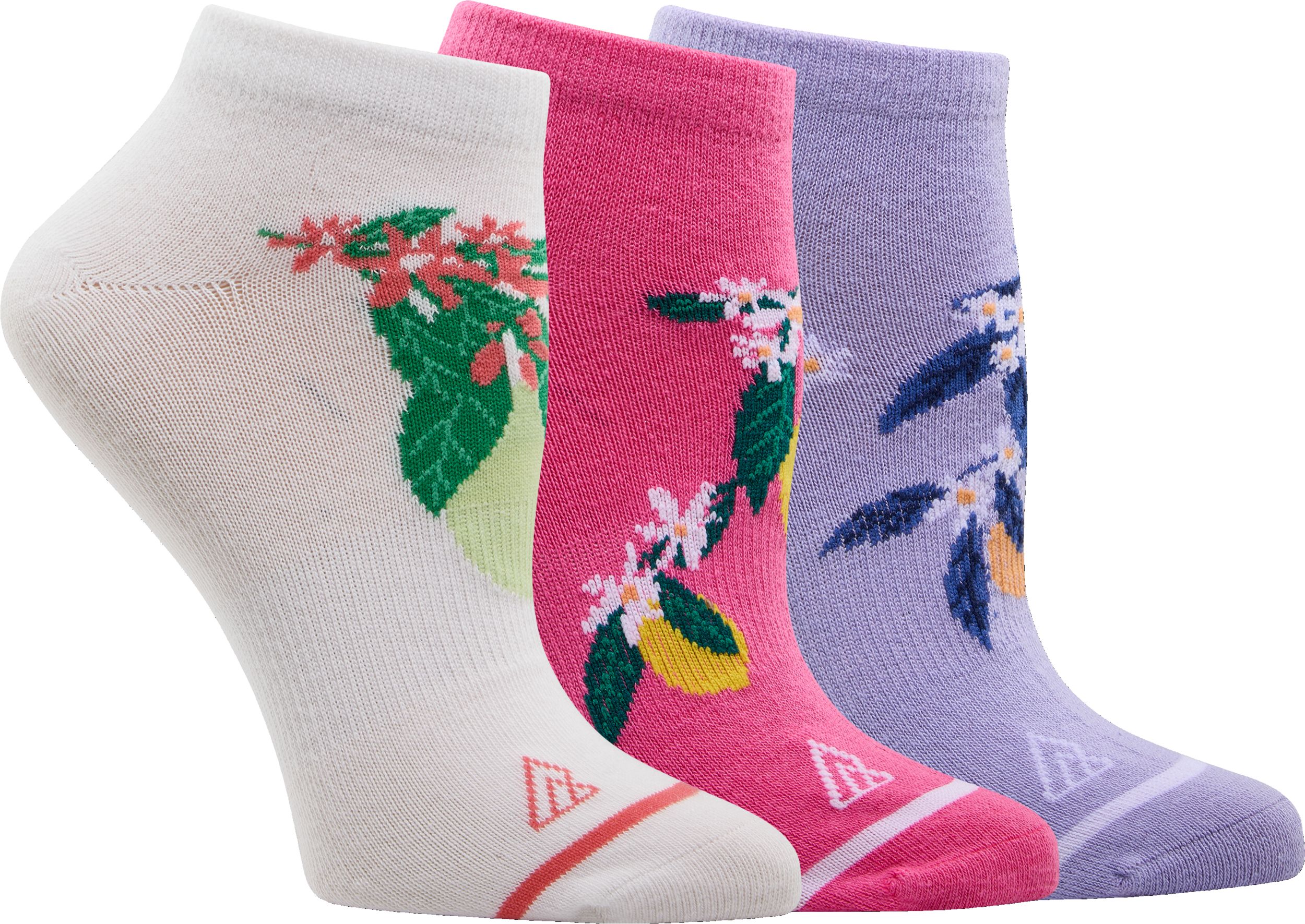 Ripzone Women's Fruits No Show Socks - 3 Pack
