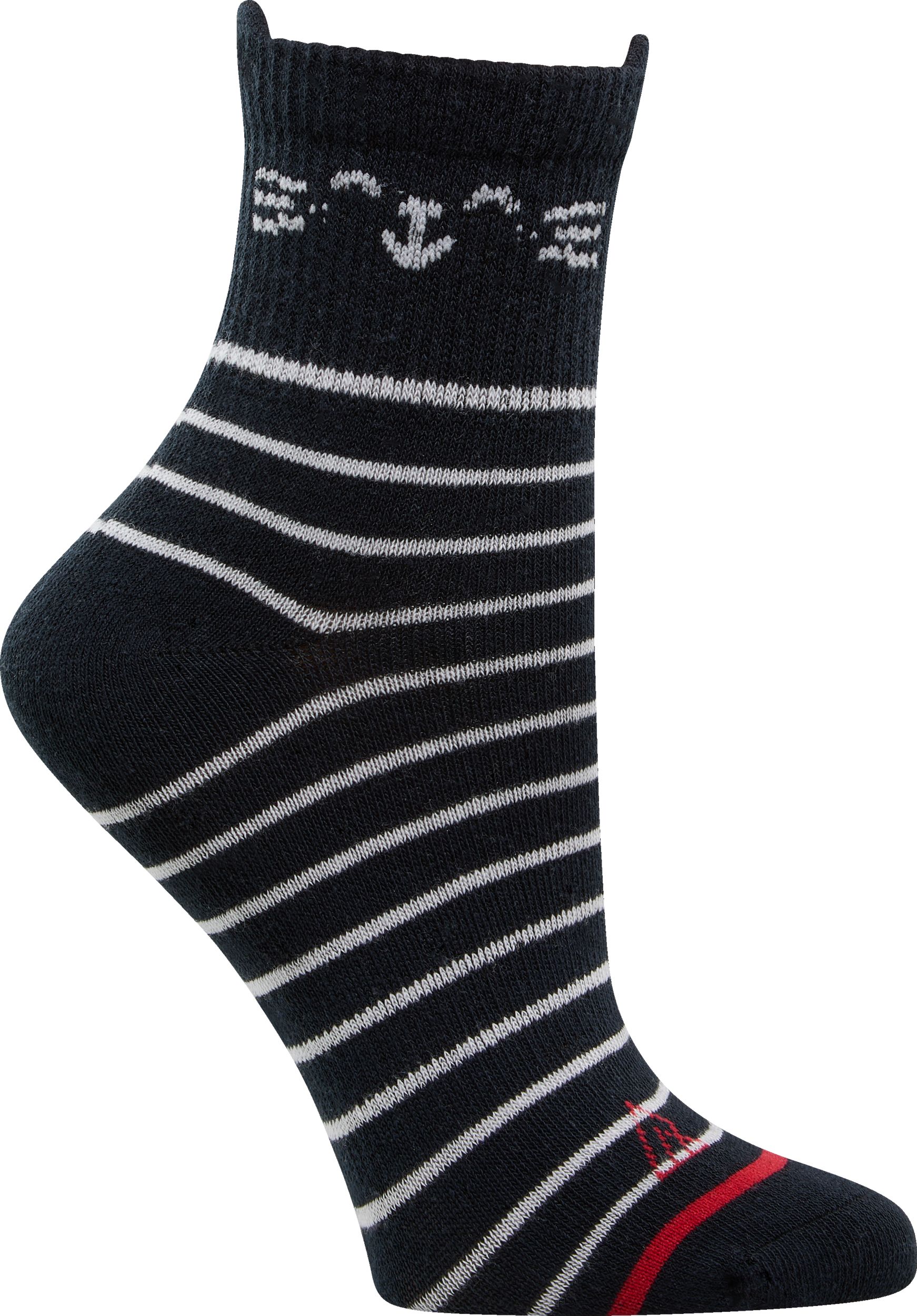 Ripzone Women's Cat Quarter Crew Socks - 3 Pack