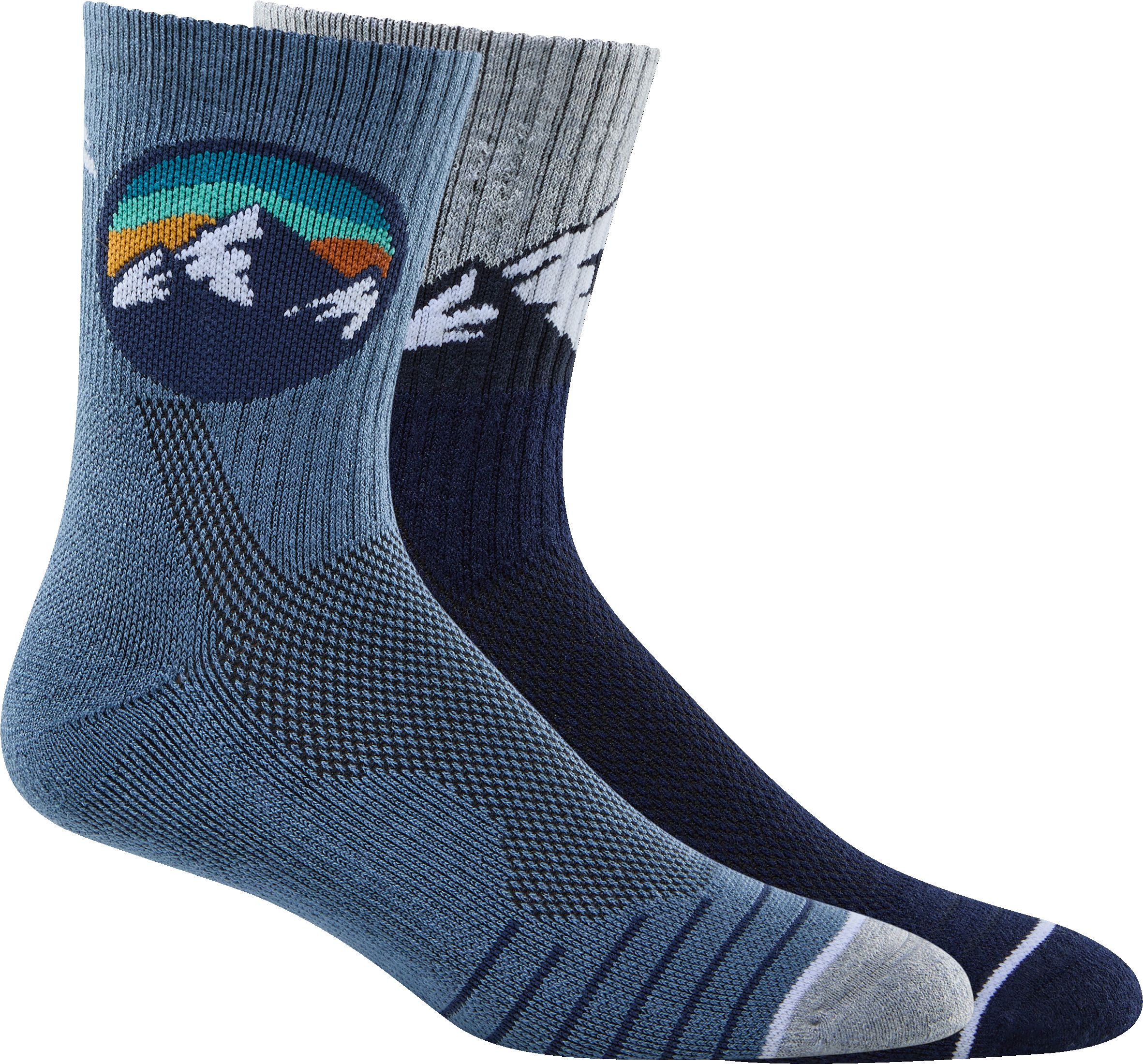 Woods Men's Macbrien Hiking Socks - 2 pk