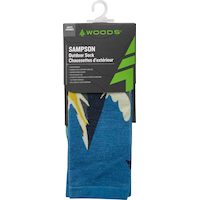 Woods Men's Sampson Everyday Hiking Socks Front_Flat