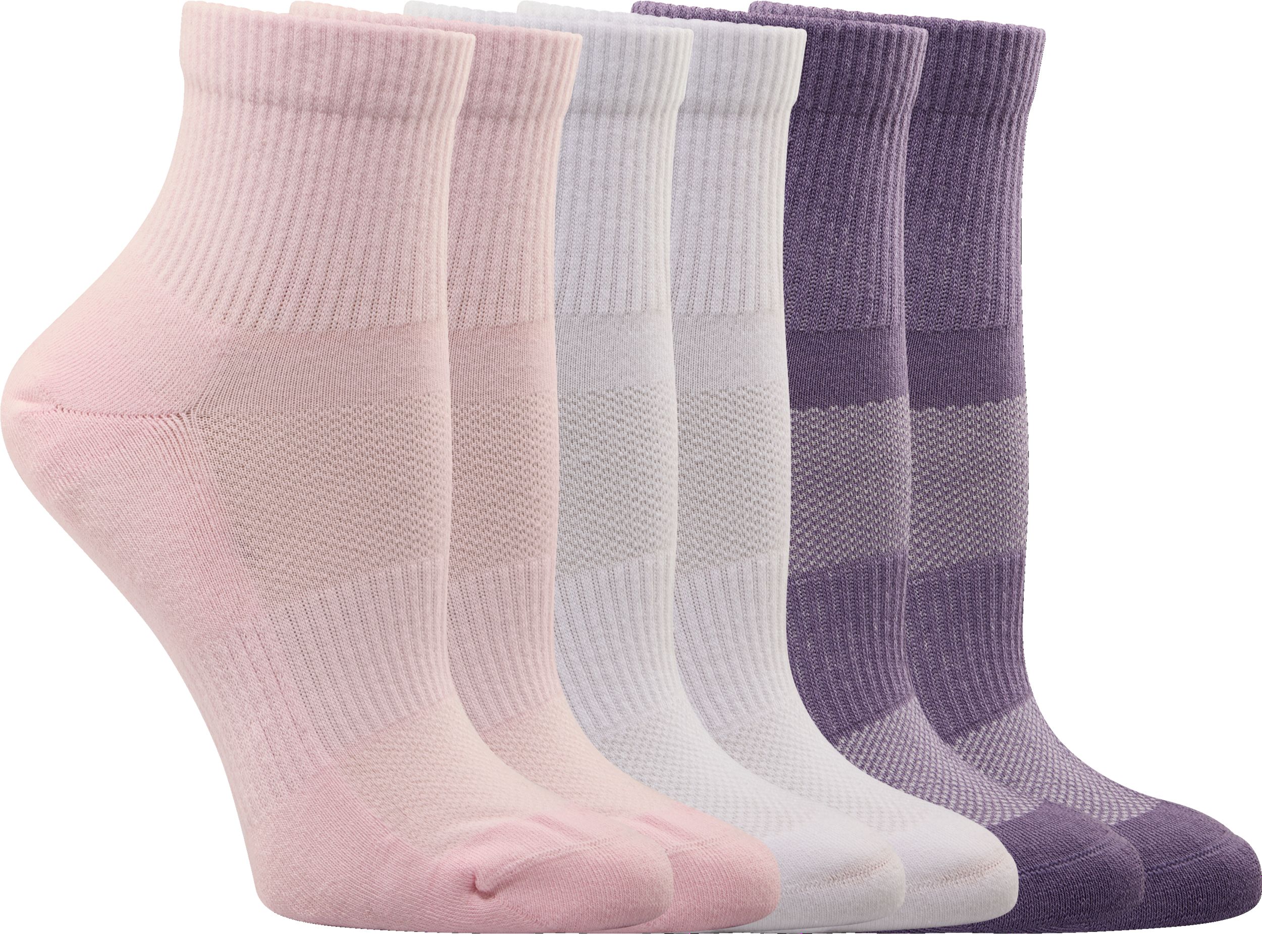 FWD Women's Athletic Quarter Crew Socks - 6pk