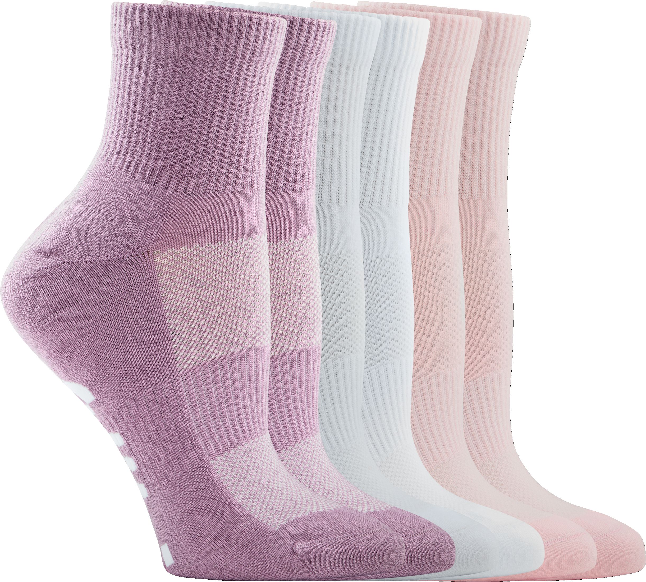 FWD Women's Athletic Quarter Crew Socks - 6pk