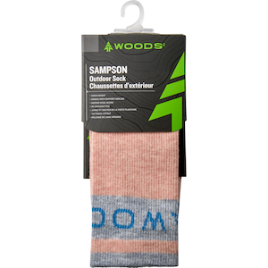 Woods Women's Sampson Everyday Hiking Socks