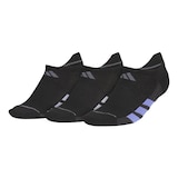 adidas Women's All Day Training No Show Socks - 3 pk Front_Three_Fourths_Angled_Left