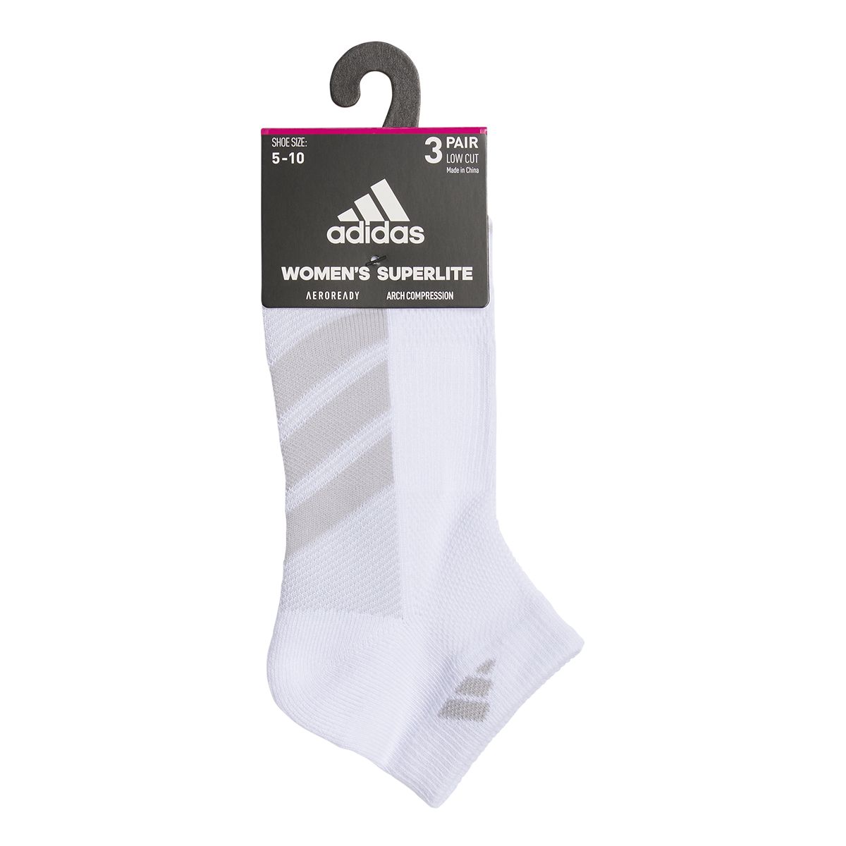 adidas Women's All Day Training Low Socks - 3 pk