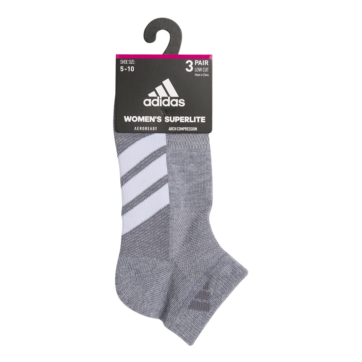 adidas Women's All Day Training Low Socks - 3 pk