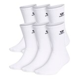 adidas Originals Women's Trefoil Crew Socks - 6 Pack Front_Three_Fourths_Angled_Left
