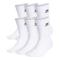 adidas Originals Women's Trefoil Crew Socks - 6 Pack Front_Three_Fourths_Angled_Left