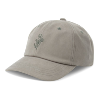 Tentree Women's Flower Embroidery Peak Hat Front_Three_Fourths_Angled_Left