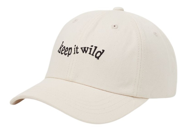 Tentree Women's Slogan Peak Hat Front_Three_Fourths_Angled_Left