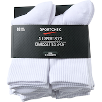 Sport Chek Women's Crew Socks - 10 pk Front_Flat