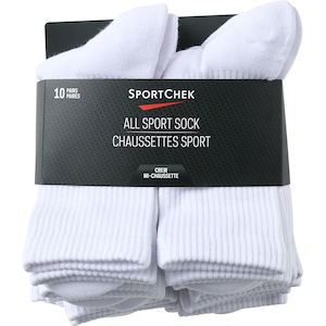Sport Chek Women's Crew Socks - 10 pk