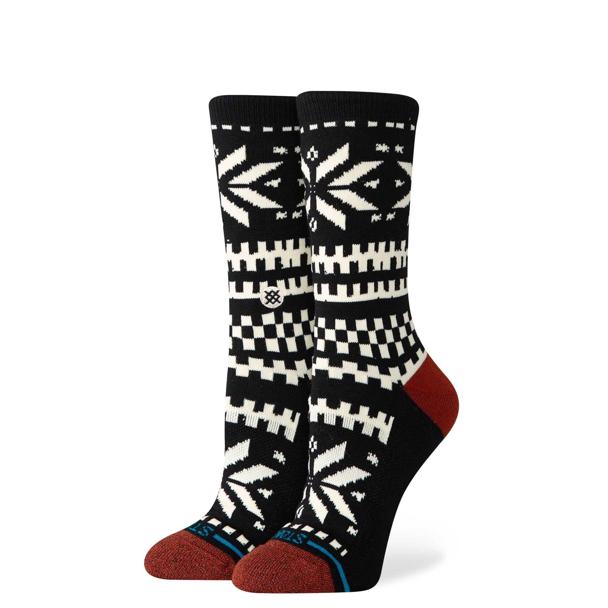 Stance Women's Holiday Flake Crew Socks