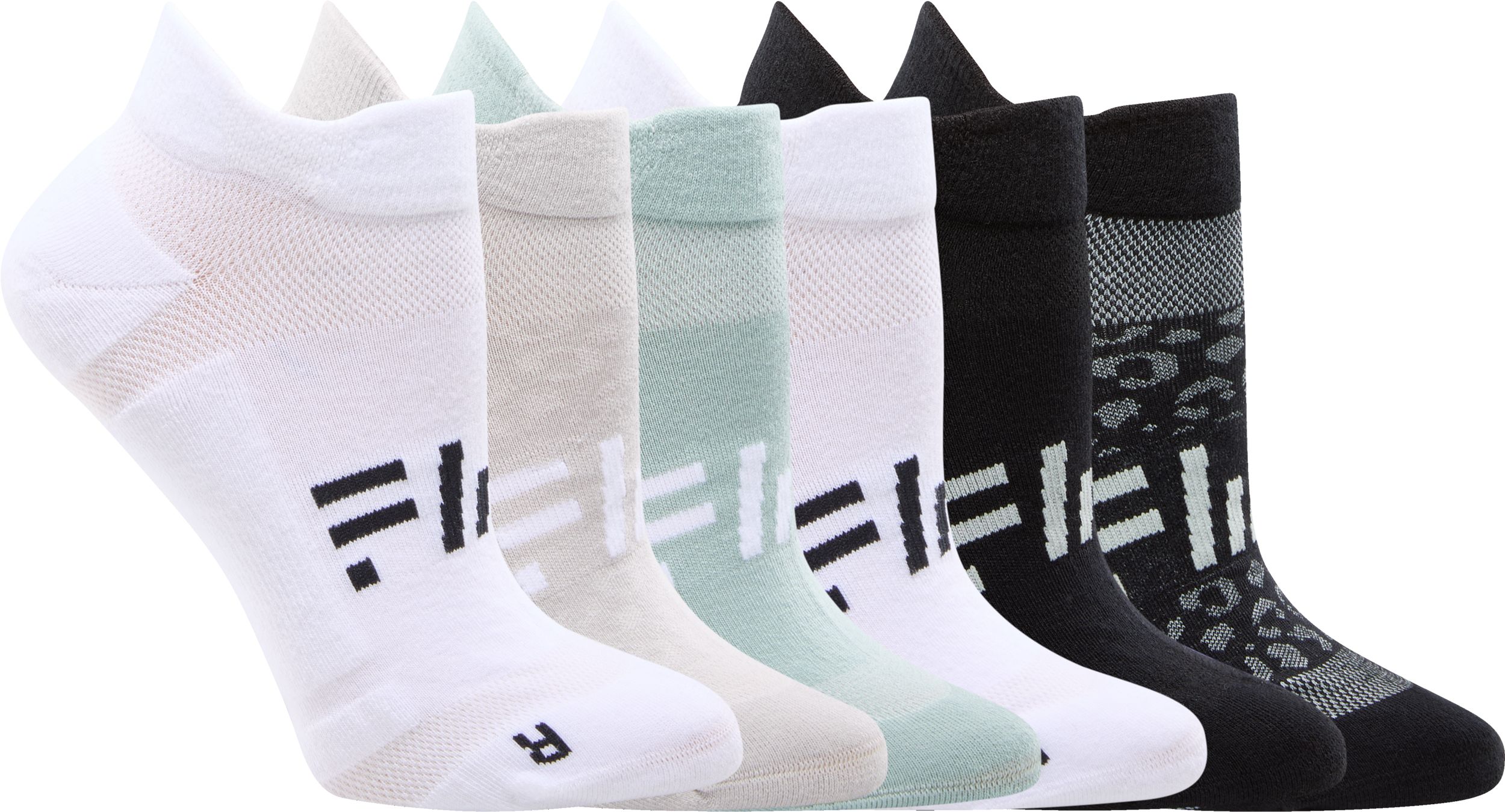 FWD Women's Athletic No Show Socks - 6 Pack
