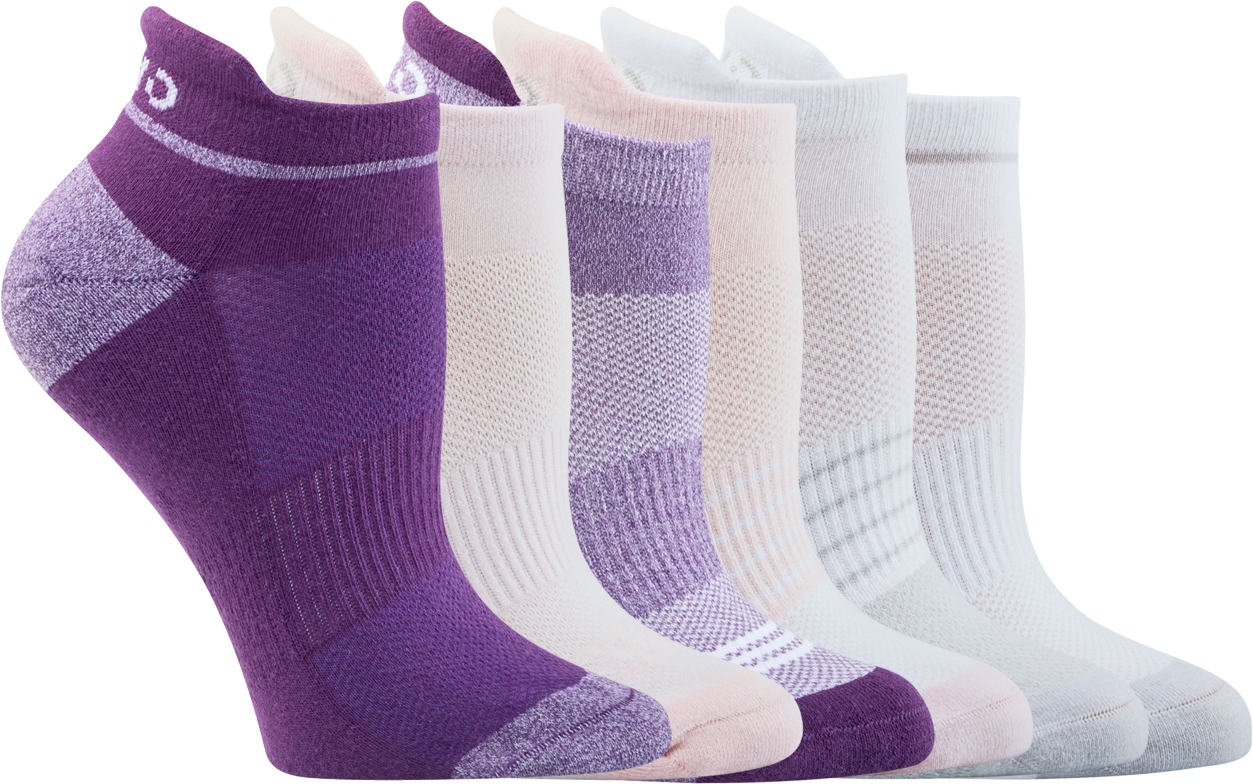 FWD Women's Rise No Show Socks - 6 Pack