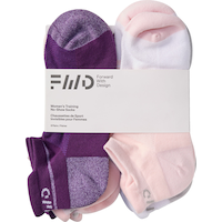 FWD Women's Rise No Show Socks - 6 Pack