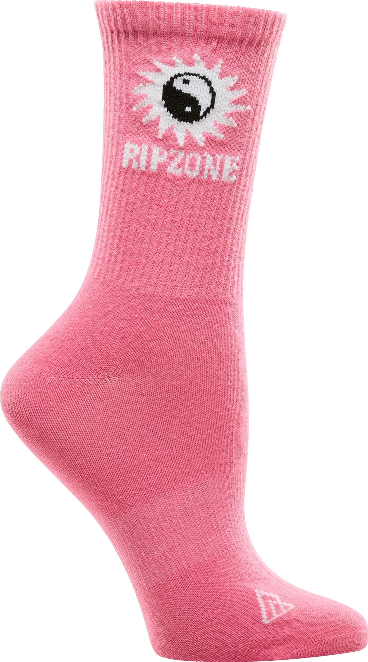 Ripzone Women's Floral Crew Socks - 3 Pack