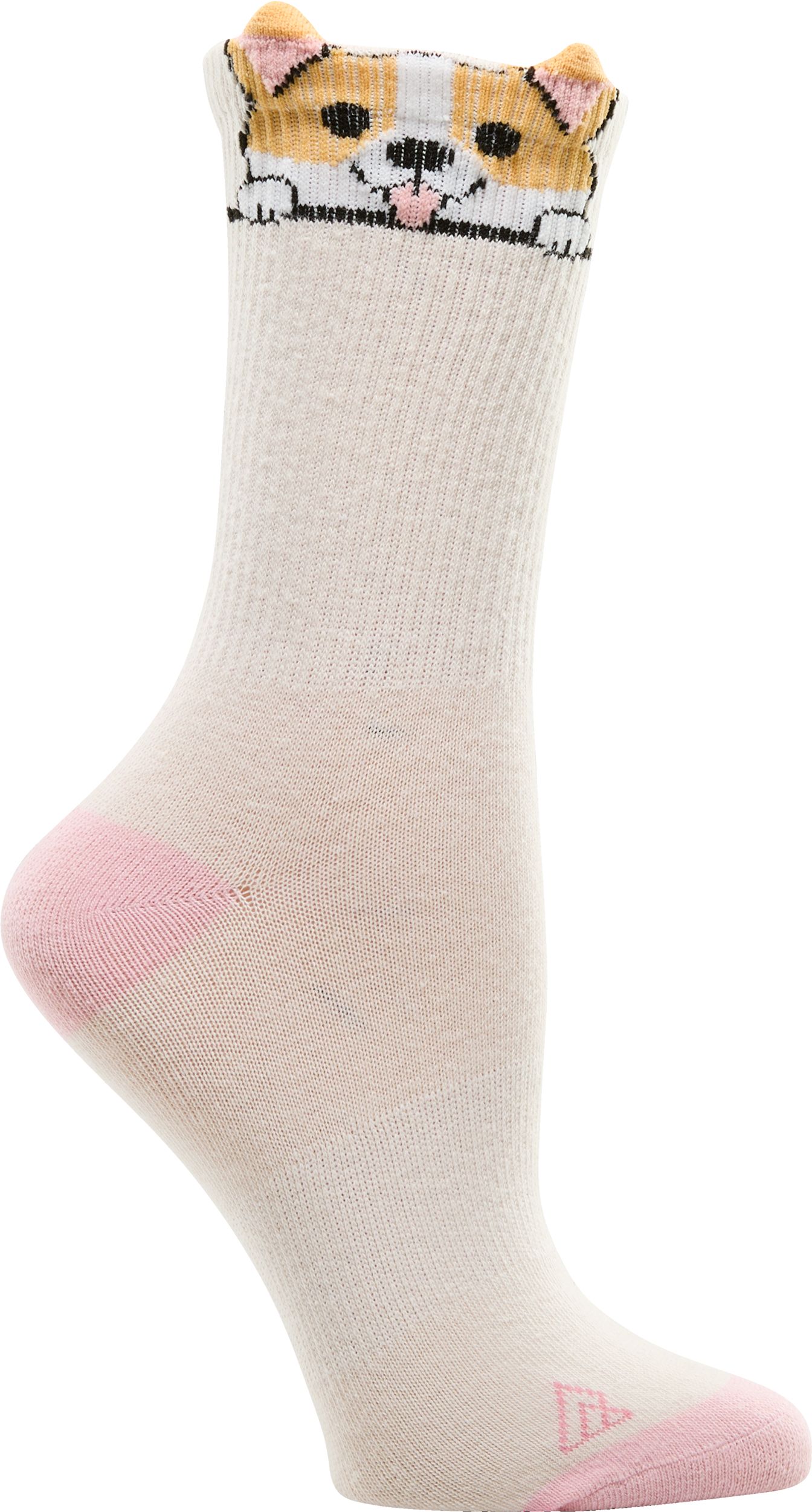 Ripzone Women's Corgi Crew Socks - 3 Pack