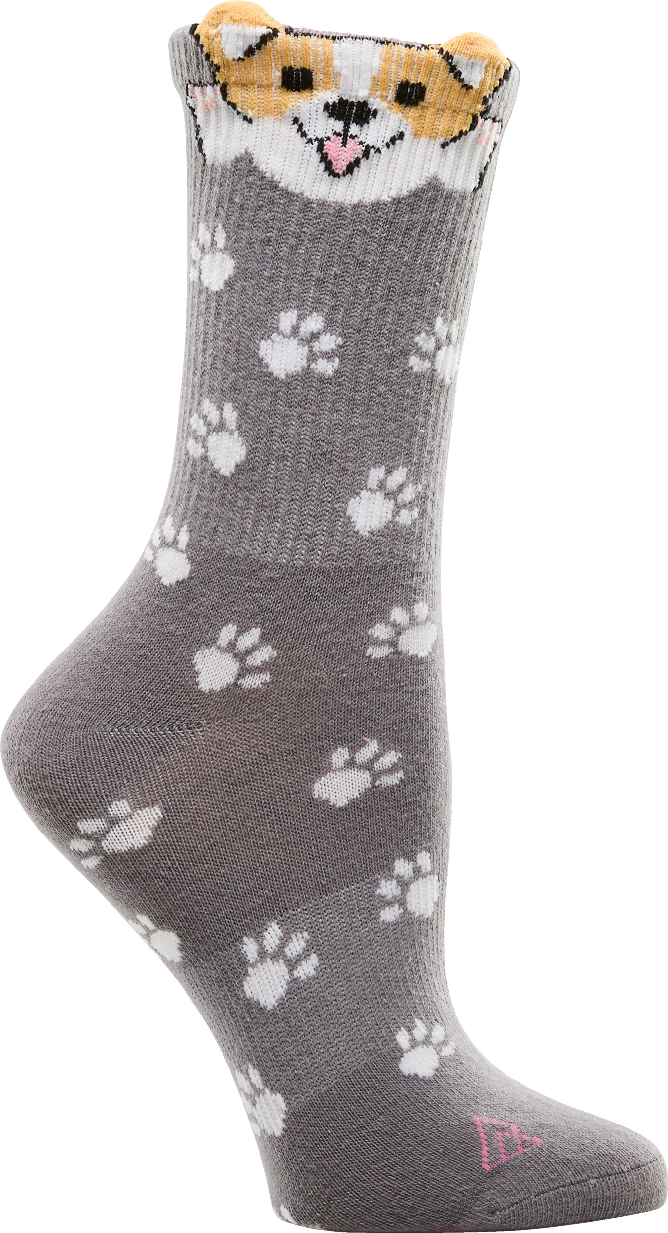 Ripzone Women's Corgi Crew Socks - 3 Pack