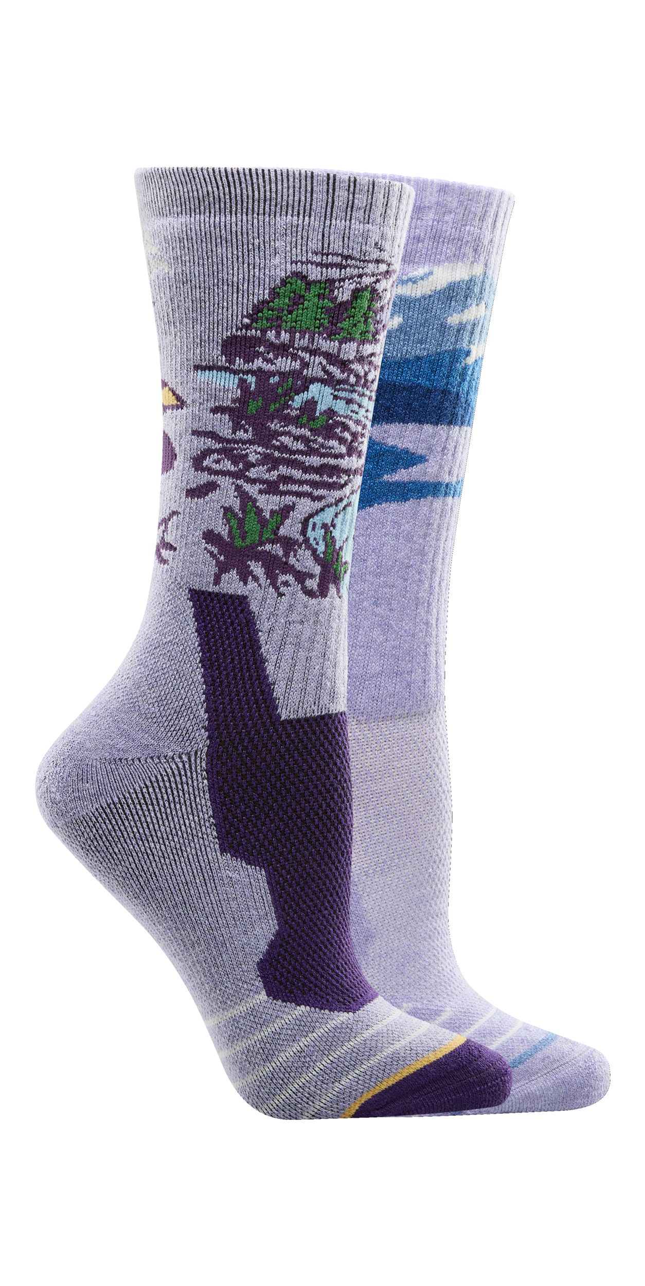 Woods Women's Buckwell Hiking Socks - 2 pk